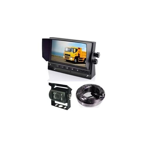 7 Inch Sunvisor Car monitor HD 800*(RGB)*480dots HD rear view camera IR LED 20 M aviation cable heavy duty safe parking