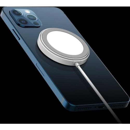 Wireless Charger Magnetic Charger Pad 15W Fast Charging Type C PD For iPhone 12 Mini 12 Pro 12Pro MaX AirPods Pro Magsafe Charge