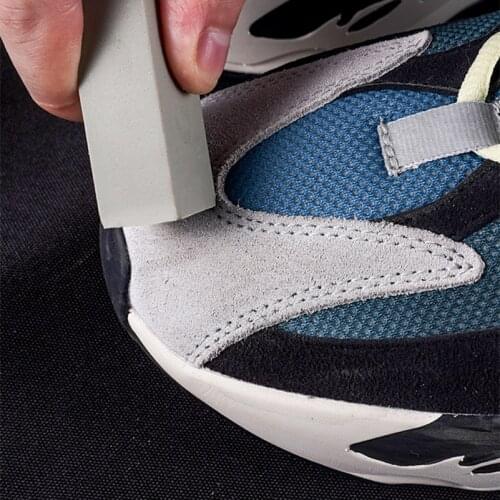 GOTO 2Pcs Eco-Friendly Natural Rubber Magic Eraser Stain Spot Removal For Suede Sneaker Matte Lether Midsole Shoe Clean Care