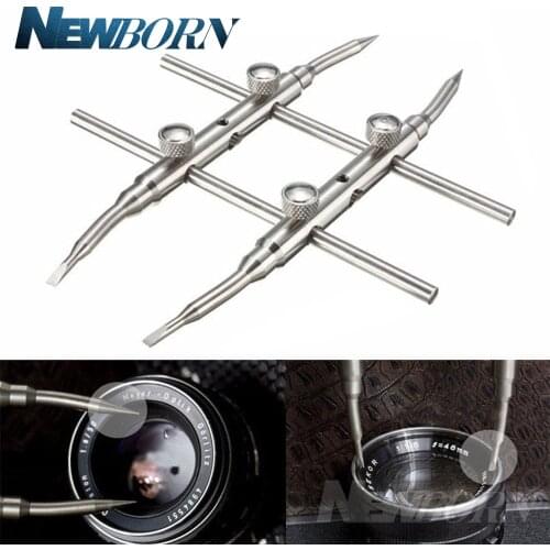 Sonovel Camera Lens PRO Spanner Wrench Tool Open Repair Replacement 10-110mm For Canon Nikon Sony Yongnuo Lenses