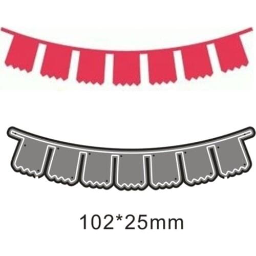 Metal cutting dies cut die mold Side strip decoration Scrapbook paper craft knife mould blade punch stencils dies