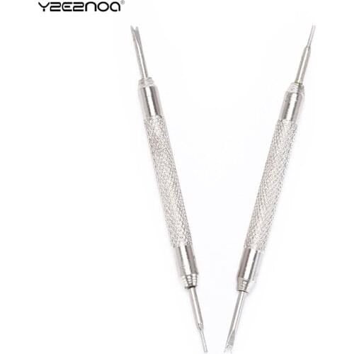 2pcs Multifunctiona Metal Bracelet Watchband Opener Strap Replace Spring Bar Connecting Pin Remover Tooll Watch Band Repair Tool