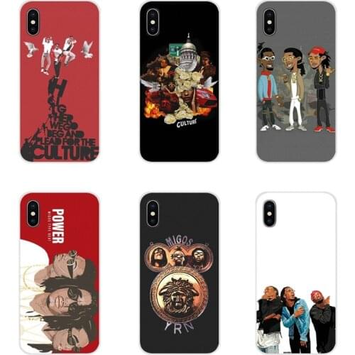 American Famous Rapper Migos For Oneplus 3T 5T 6T Nokia 2 3 5 6 8 9 230 3310 2.1 3.1 5.1 7 Plus 2017 2018 Soft Transparent Cases