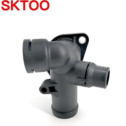 SKTOO New Coolant Water Outlet Flange fits Audi A4 A4 Quattro 1.8L 06B 121 132 E 06B121132E