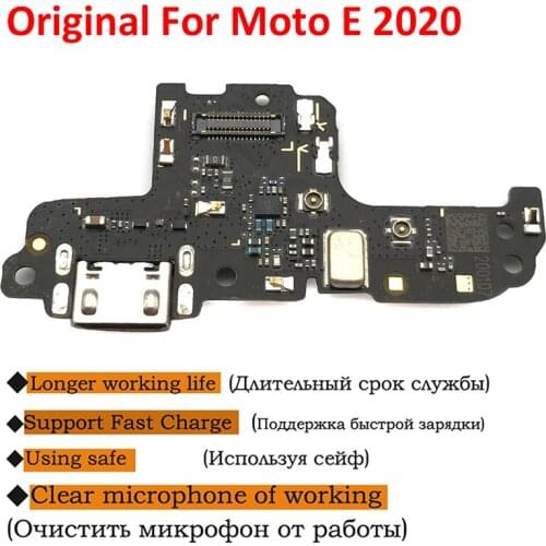 Original New USB Charger Charging Dock Port Connector Flex Cable For Motorola Moto E2020 / E7 E7 Plus