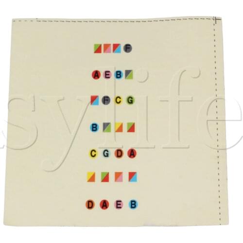 Full (4/4) Size Violin Fretboard Note Sticker for Learning Violin