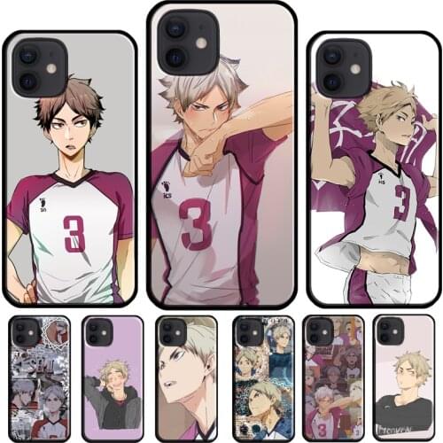 Semi Eita Haikyuu!! Shiratorizawa Soft Phone Case For iPhone 12 11 Pro Max 5S 6S 7 8 Plus SE 2020 XR X XS Max Back Cover