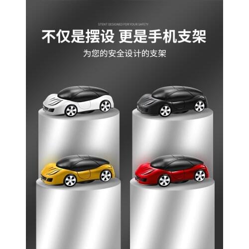 Sport car model car phone holder Deformable 360degrees rotatable Home Furnishings Decoration Accessories boys toy free shipping