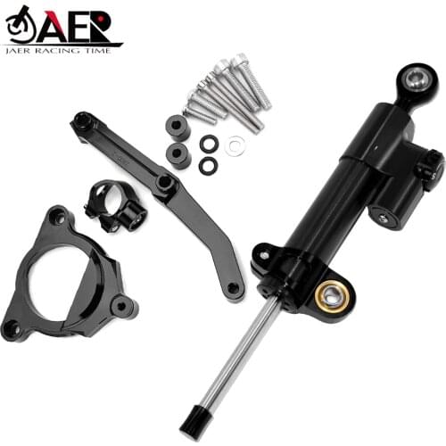 JAER Motorcycle Z800 Steering Stabilize Damper Bracket Mount for Kawasaki Z 800 2013-2016 2015 2014