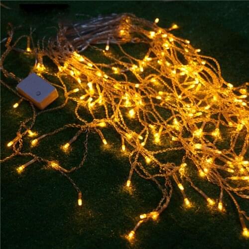 Lights LED Window Curtain Icicle String Fairy Lights Wedding Party Christmas Decor Light Outdoor Party Garden festival 19OCT30