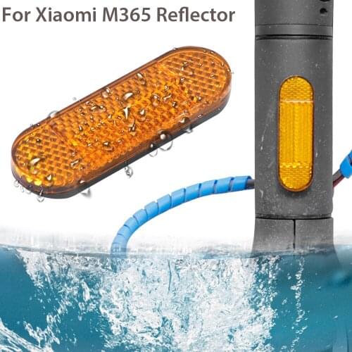 1pcs Scooter Safety front ABS Reflective Tube Night Warning Reflector For Xiaomi Mi Electric Scooter 1S Pro Pro2 M365 Accessory
