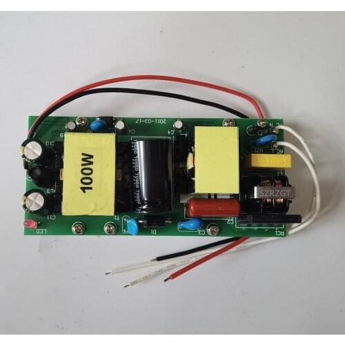 100W LED Power Supply Driver For 100 Watt High Power LED Light Lamp Bulb;AC90V-260V input Voltage; Output Current 3000MA
