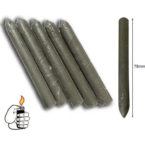 3pcs Powder Cored Aluminum Welding Rod Low-Temperature Easy Melt Aluminum Welding Rods Solder for Aluminum Welding Rod