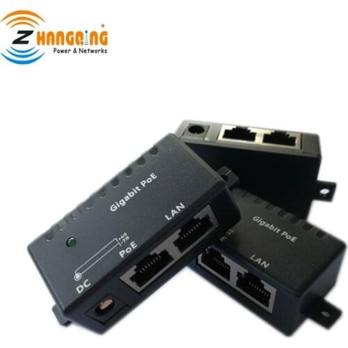 Access Point Accessories Single Port POE Injector Power Over Ethernet Gigabit POE patch panel