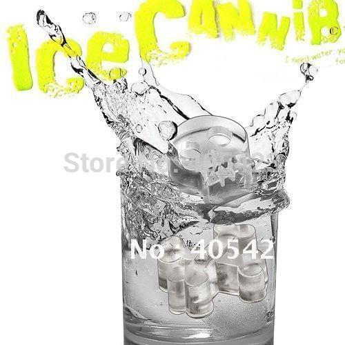 Free shipping! 2pcs/lot,ice mould ,skull mold,Silicone ice box,ice modeler,accept mixed style order