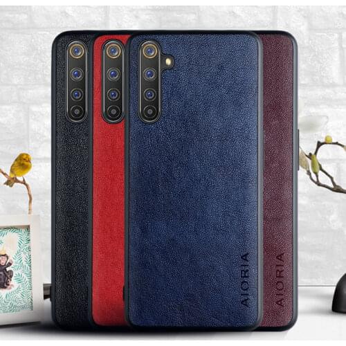 Case for Oppo Realme 6 6 Pro funda Luxury Fashion soft leather skin phone cover for oppo realme 6 pro case coque capa