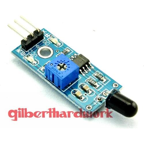 Flame Sensor Fire Detection Module Infrared Receiving Module Three Needle