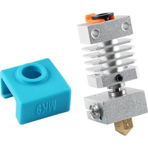3D Printer Extruder Hotend Kit for CR- 10 -MINI, CR-20, CR-20 PRO, TronXY Printer Accessories Heating Block 0.4mm Transparent