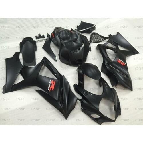 GSXR 1000 2007 - 2008 K7 Fairing Kits GSX-R1000 08 Fairing Kits GSX-R1000 2007 Matter Black Fairings