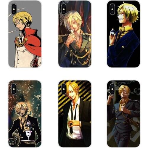 Anime One Piece Vinsmoke Sanji For Xiaomi Redmi Note 3 4 5 6 7 8 Pro Mi Max Mix 2 3 2S Pocophone F1 Soft Transparent Shell Cases
