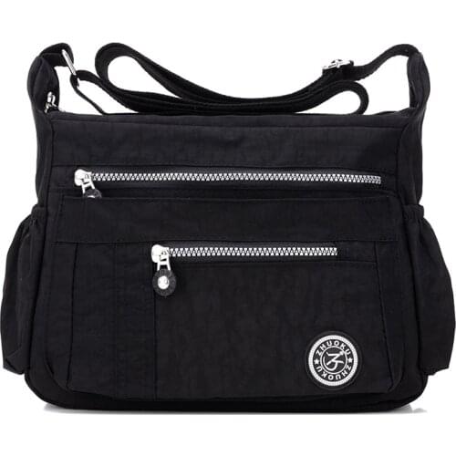 Nylon Women Messenger Bags Leisure Fashion Fresh luxury handbags women tote designer Sac A Main Bolsa Purse Girls Shoulder Bags