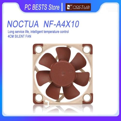 Noctua NF-A4x10 FLX 40mm quiet Cooling Fan 5V 12V PWM Intelligent temperature control chassis Radiator cooler fan