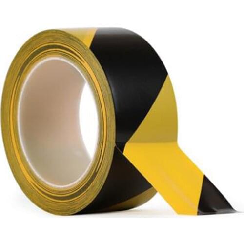 33M 6cm Width PVC Warning Tape Strong Adhesive Safety Traction Tape Stairs Floor Indoor/Outdoor Stickers