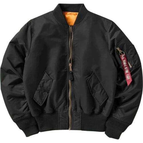 Cotton Padded Spring Jacket Men MA-1 American Flight Windbreaker Waterproof Bomber Coat Man MA1 Mens Polit Jackets 2021