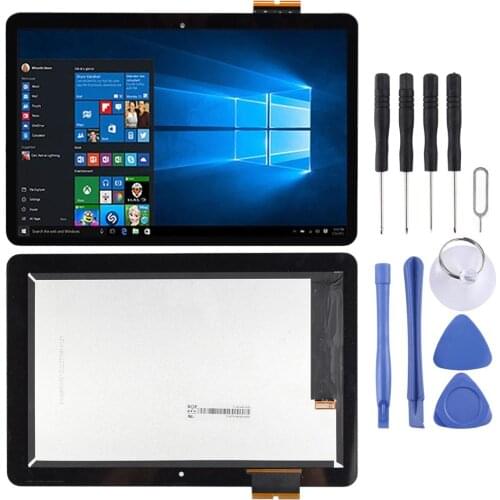 LCD Screen and Digitizer Full Assembly for Asus Variantes T101HA(Black)