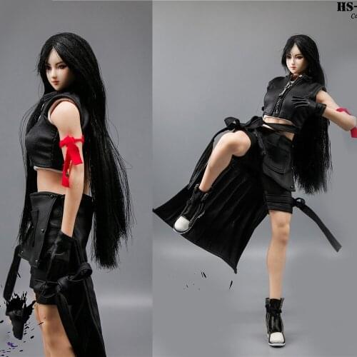 1/6 SCALE Tifa Lockhart Costume Fantasy Girl Goddess Clothes Model HS-03 for 12 inches figure