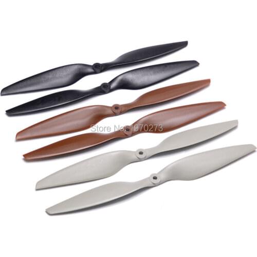 1 Pair 12x4.5" 1245 L/R CW CCW left right Propeller Nylon Carbon Fiber Balance Props for RC ZD550 Quadcopter Multicopter