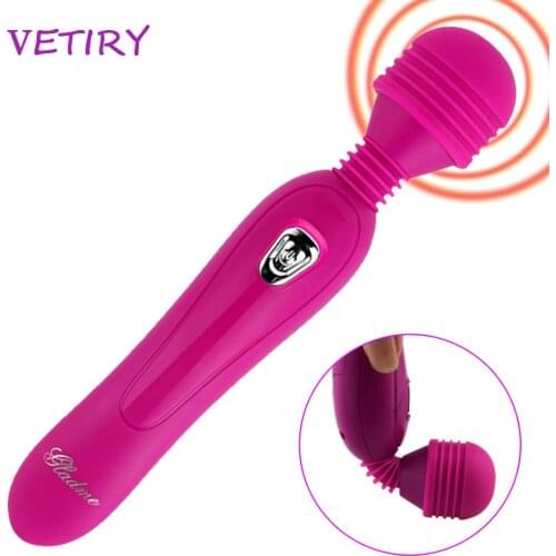 2020 Powerful AV Vibrator Magic Vagina Wand Clitoris Stimulator Vibrators Sex Toys for Women G Spot Masturbator Dildo Massage