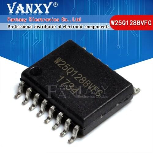 5pcs W25Q128BVFG SOP-16 25Q128 W25Q128BVFIG W25Q128 25Q128BVFG SOP16