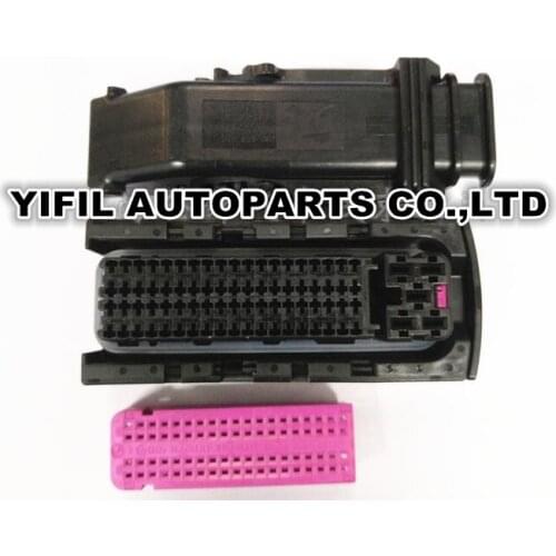 81 Pin/Way Engine Computer Controller Connector Plug With Terminal For Volkswagen Audi 1S0 906 385 1S0906385