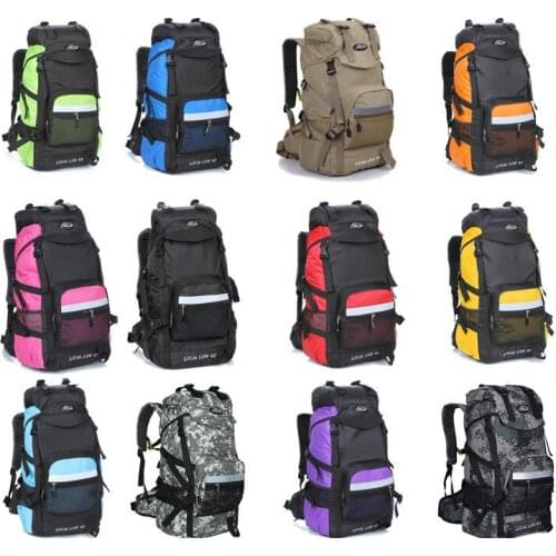 Mountaineering bag backpack men and women travel waterproof 50l outdoor backpack sports bag large capacity camping bag