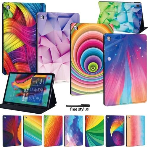 Case for Samsung Galaxy Tab S4/Tab S5e T720/Tab S6/Tab S6 Lite 10.4"/Tab S7 T870 T875 11" Anti-fall Pu Leather Tablet Cover+pen
