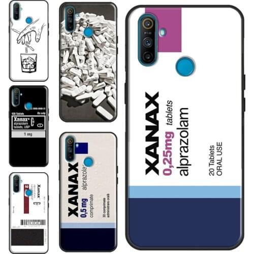 XANAX Cover For OnePlus 9R 8T Nord 7 8 9 Pro Case For Realme 8 Pro 6 7 Q3 C3 C11 C21 C15 GT Neo