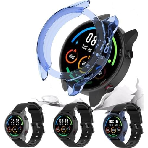 For Xiaomi Mi Watch Color Sport Case Cover Ultra-Slim Soft TPU Protectorm For XiaomiMi Watch Color Sport Shell Frame Accessories