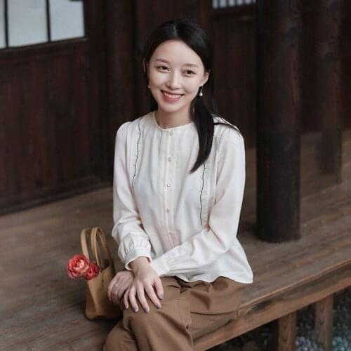 Женские рубашки с длинным рукавом CYNTHIA China At AliExpress