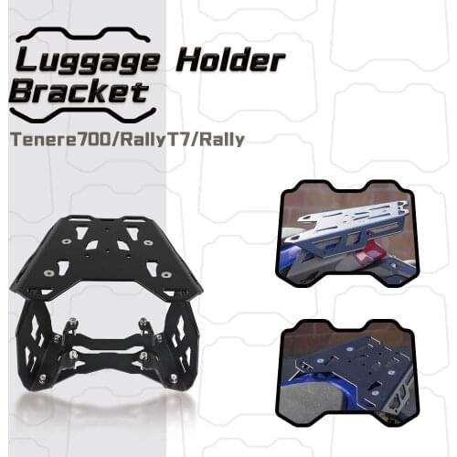 For YAMAHA Tenere 700 T7 Rally Tenere700 2019 - 2021 Rear Fender Rack Luggage Holder Saddlebag Suport Cargo Shelf Mount Bracket