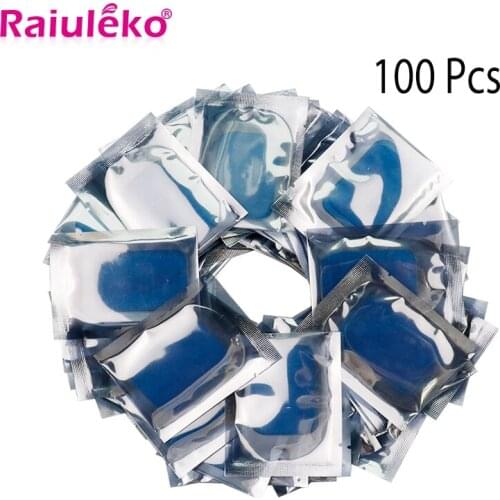 100Pcs Electrode Pads Self Adhesive Replacemen Fitness Gel Stickers Hydrogel Electrode Patch For EMS Muscle Training Massager