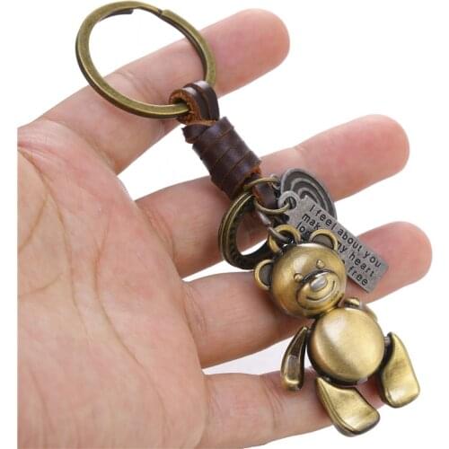 JUWANG New Fashion DIY Keychains Hooks Alloy Hanging Pendant Drop Key Chain Rings Jewelry Accessory For Bag Car Key Decoration