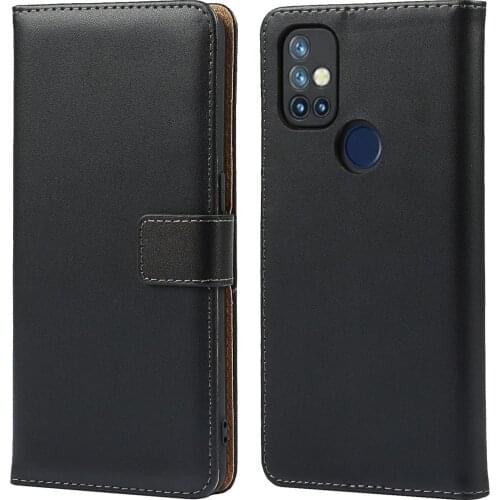 Leather Case Wallet Flip Cover Case Fitted Case for Oneplus Nord N10 5G holster protective phone shell retro business GG