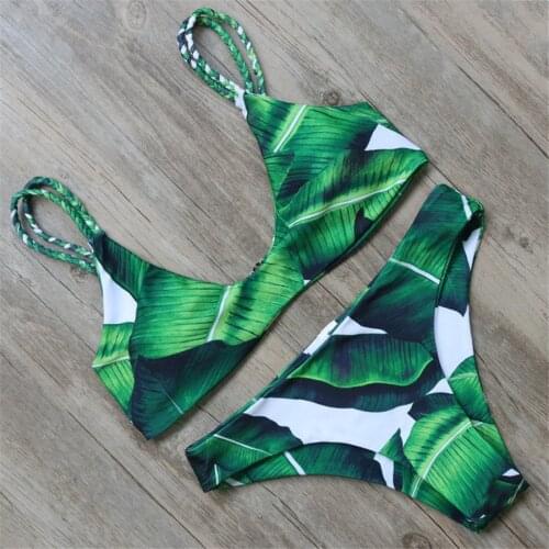 Sexy Bikini Women Push Up Swimwear Female New Swimming Suit Floral Print Sexy Brazilian 2021 Bathing Suit Brazilian Biquini XXL