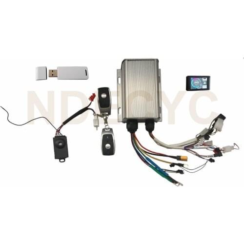 Update MQCON SVMC72 72V 45A E-bike Motor Controller Kits with NEW UKC1 Display and Alarm &Lock &Bluetooth