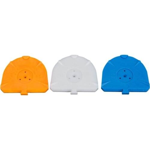 10 pcs Dental Lab Plastic Model Former Mold Base for Pindex Machine Plastic Sheet Sectioned Plaster Base Laboratory Instrument