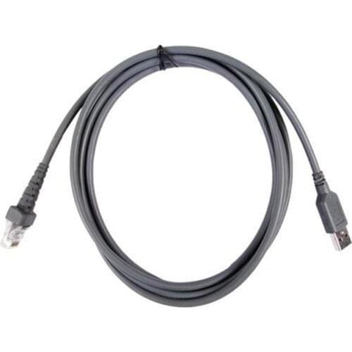 USB 2M Straight Cable For Opticon OPL6845R Compatible Scanner Dada Transfer Cable