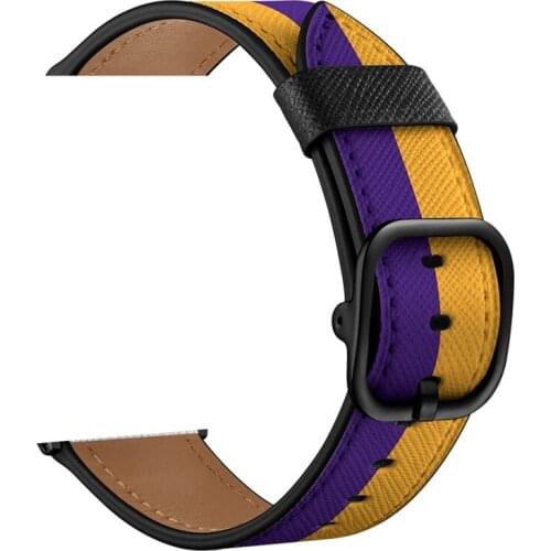 Microfiber Leather Replacement Watch Wrist Band Bracelet for Apple Watch iWatch Series 6/5/4/3/se and huawei Samsung 22mm
