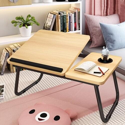 Computer Desk Notebook Height Adjustable Bedroom Sitting On The Ground Mobile Desk Dormitory Lazy Table Foldable Mini Table