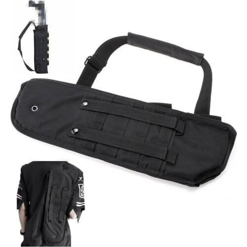 Military Rifle Gun Bag Molle Scabbard Handbag Camping Outdoor Shooting Airsoft Hunting Nylon Knife Gun Bag Portable Rifle Case